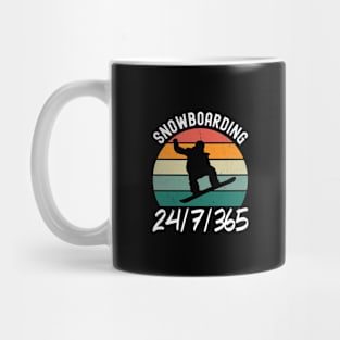 Snowboarding 24/7/365 Mug